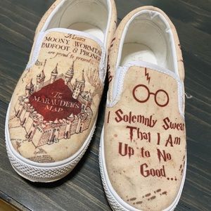 harry potter slip on shoes